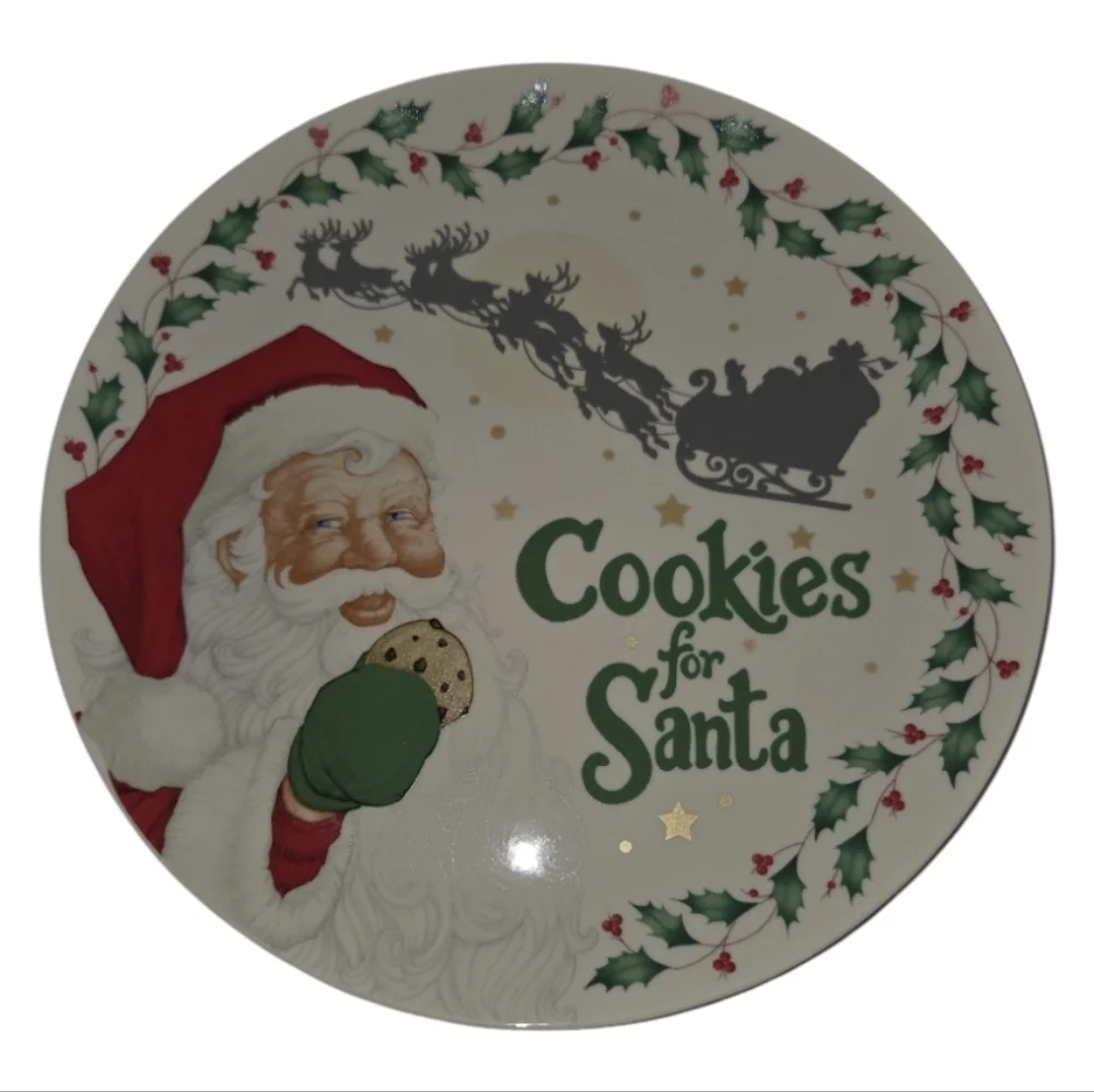 Lenox American By Design Cookies For Santa Holiday 9
